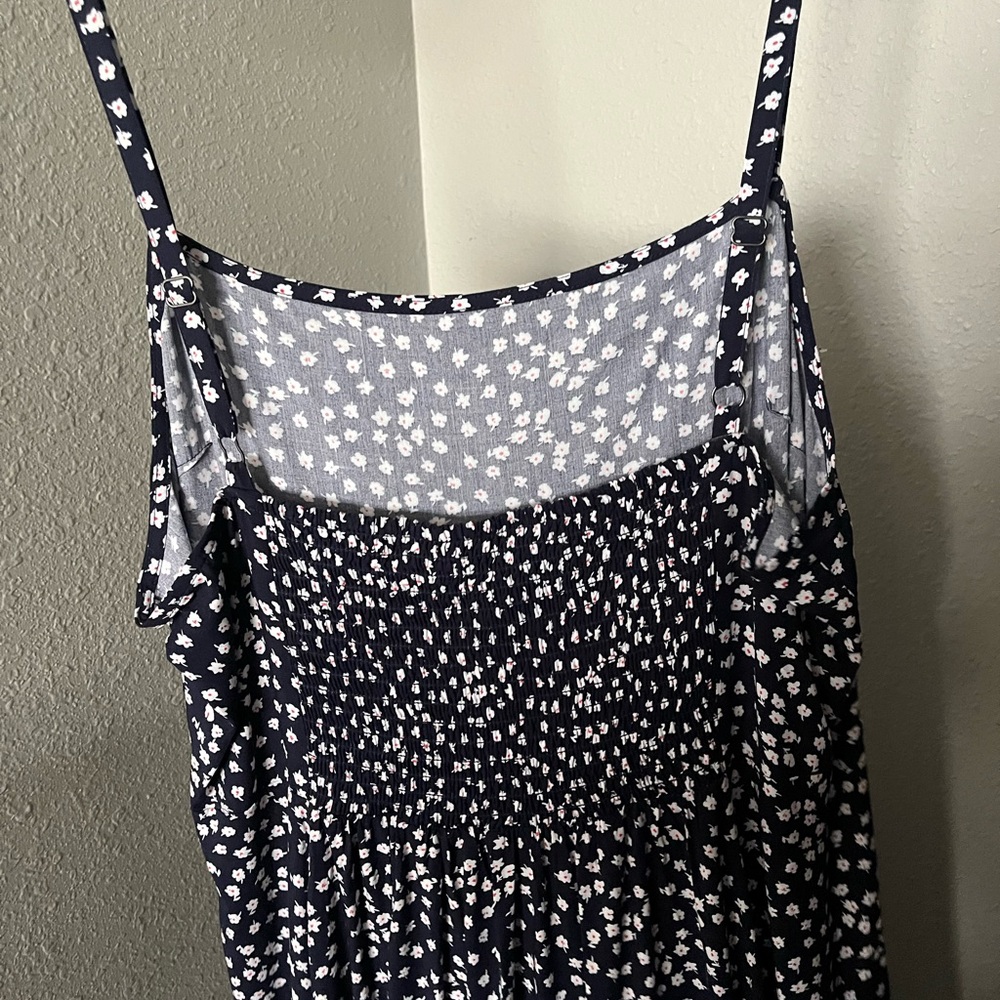 GAP Navy and White Floral Dress